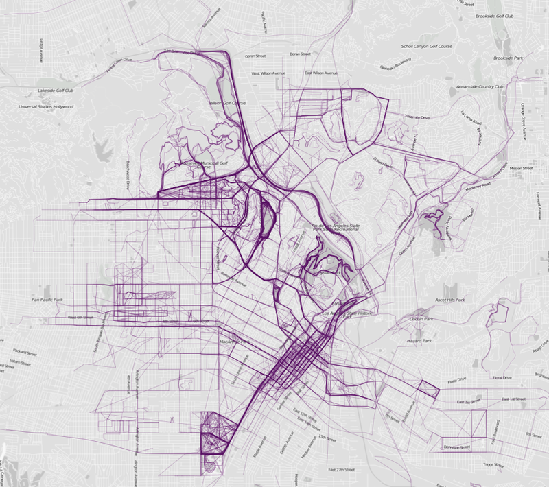 Illustration for article titled The World's Most Popular Running Routes, Visualized